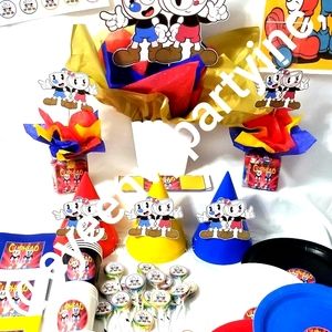 Cuphead and Mughead Party Package
